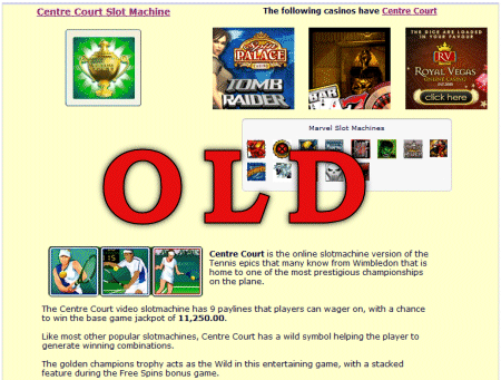 Old Slotmachine Review
