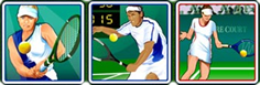 Centre Court Tennis Themed Slotmachine