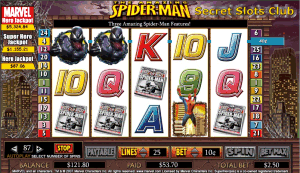 Spiderman Slot Machine