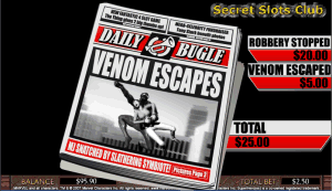 Spiderman slot machine - Venom Escapes