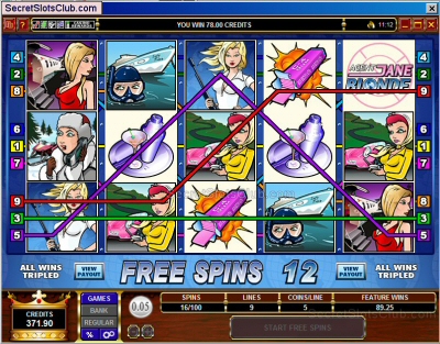 Agent Jane Blond Free Spin