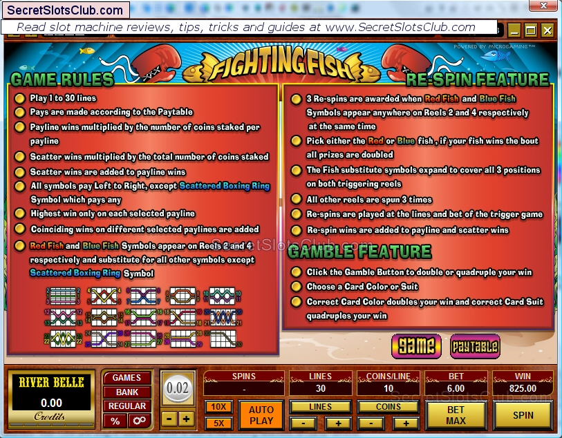 slot games rules slot games rules