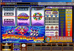 Wild Feature Spectacular Wheel of Fortune Spin