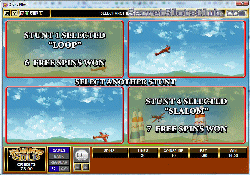 Stunt Pilot Slot Machine Bonus