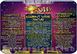 Aladdins Wishes Free Spin Bonus