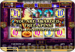 Grail Maiden  Free Spins