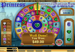 Princess Jewels Free Spin Bonus