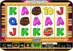 Cashino Free Spin Games