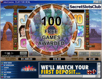 100 Free Spins Bonus