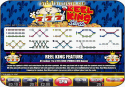 Reel King Bonus Feature Award