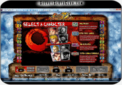 Perfect Street Fighter IV Main Bonus Screen