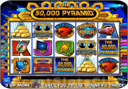 The 50,000 Pyramidt Slotmachine