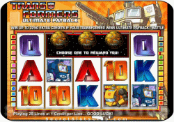 Slotmachine Paytable