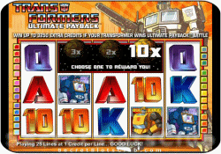 Slotmachine Paytable